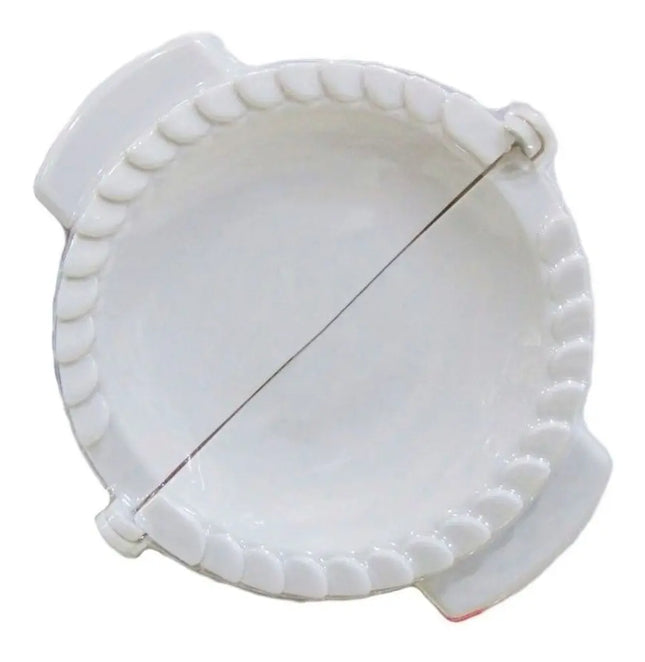Moldes Para Hacer Empanadas De 18cms Muy Fácil Blanco / 18 cm