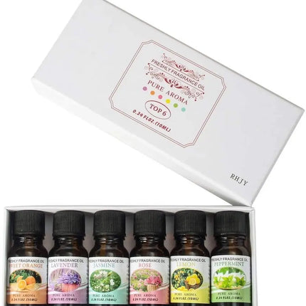 Pack 6 Esencias Para Difusor Humidificador Aceite Esencial