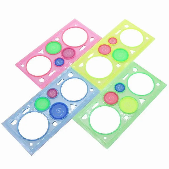 Espirografos, Spirography, Regla Para Hacer Mandalas