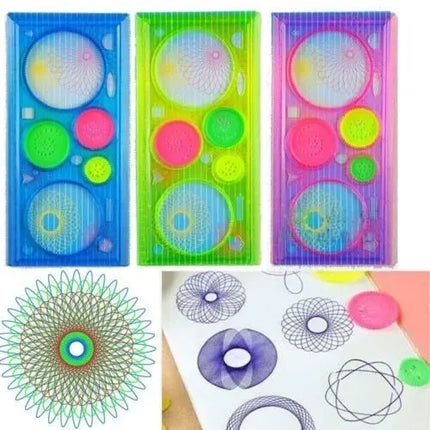 Espirografos, Spirography, Regla Para Hacer Mandalas