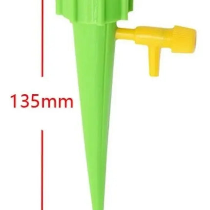 Estacas De Riego Goteo Ajustables Yala Verde Set 10 Unidades 13.5cm