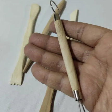 Set Estecas Y Herramientas Arcilla Modelado, Greda 17 Pzs