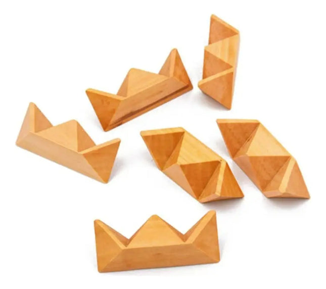 Juego De Ingenio Madera Estrella Magic Didáctico Infantil #4