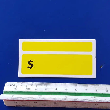 800 X Etiqueta De Cartón Para Poner Precios 8x4cms