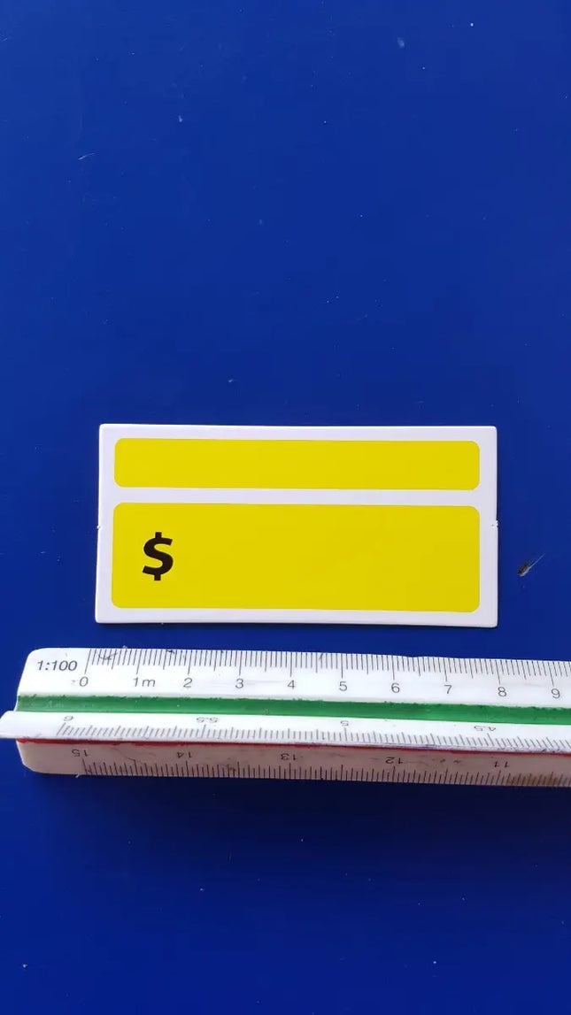 800 X Etiqueta De Cartón Para Poner Precios 8x4cms