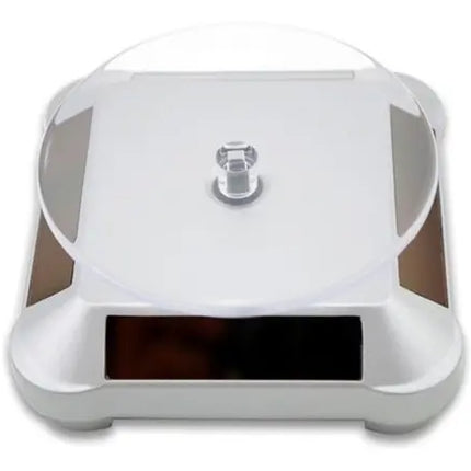 Exhibidor Mostrador Joyas 360 Giratorio Panel Solar