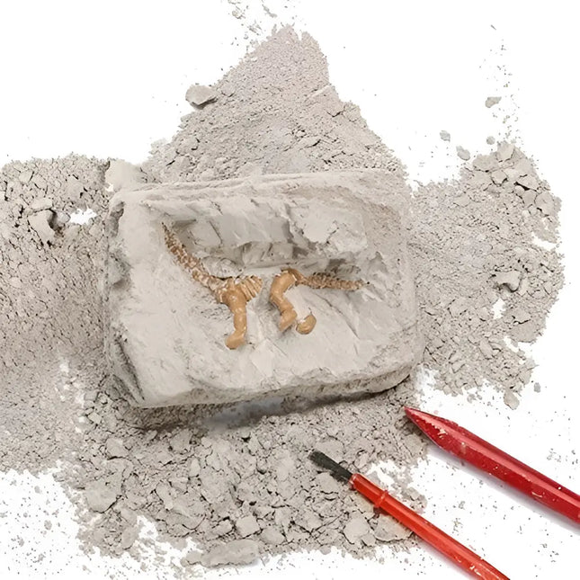 Juego Excavación De Dinosaurios, Mini Arqueólogo 3 / Caja