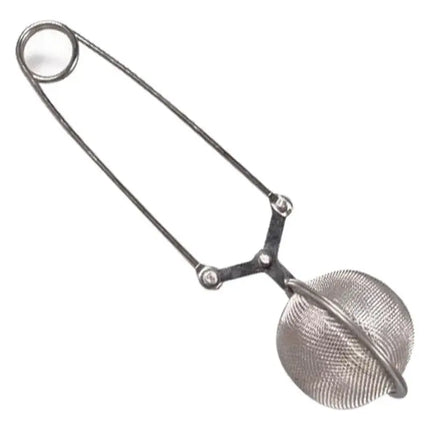 Filtro Colador Para Infusiones Pinza Té Mate Hierbas Metal