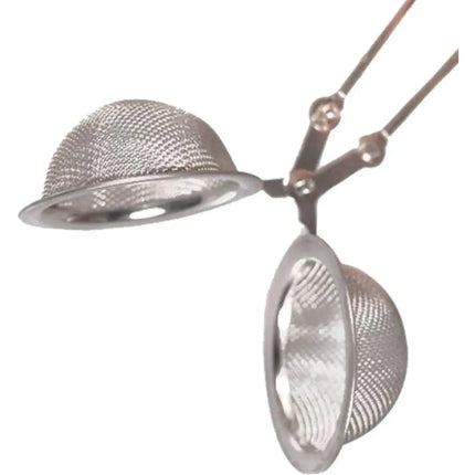 Filtro Colador Para Infusiones Pinza Té Mate Hierbas Metal
