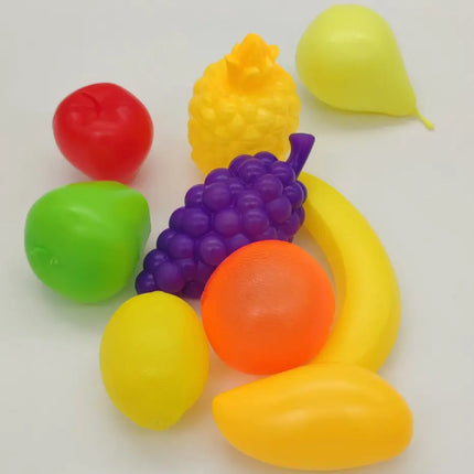 Set Frutas O Verduras Plásticas. Escolar Educación