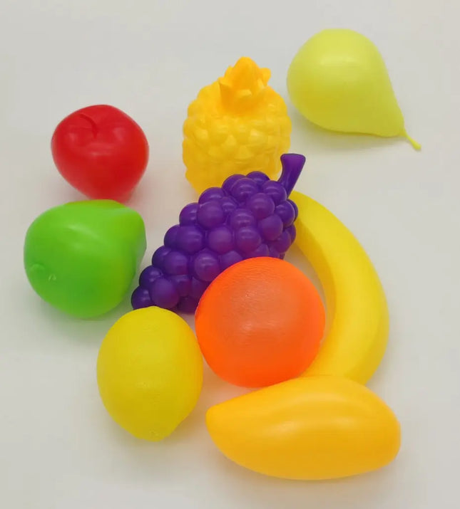 Set Frutas O Verduras Plásticas. Escolar Educación