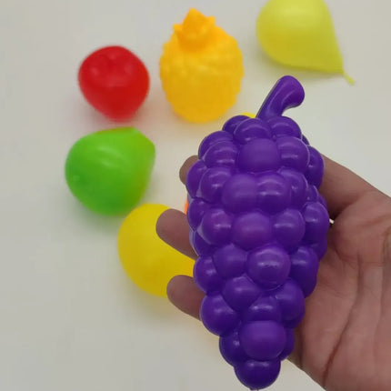Set Frutas O Verduras Plásticas. Escolar Educación