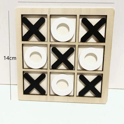 Juego De Mesa Clásico Juego Del Gato En Madera X Y 0