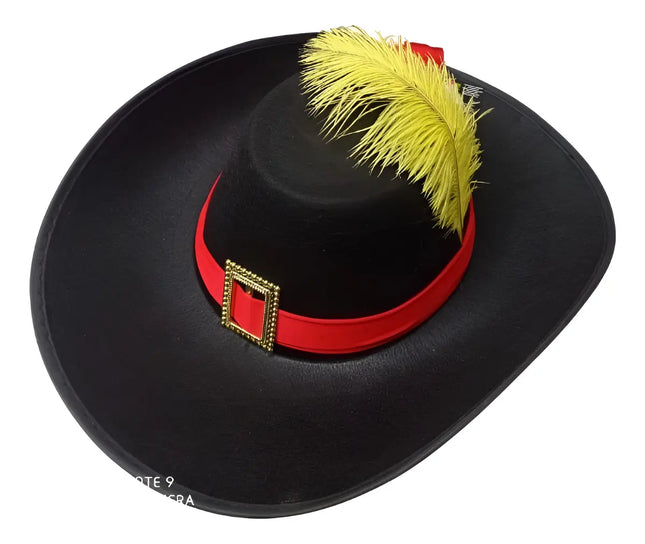 Sombrero Gato Con Botas Para Disfraz Cotillón Fiestas Negro