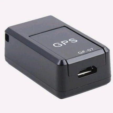 Mini GPS Gf07 Rastreo Tiempo Real Satélite Micrófono Imán Negro