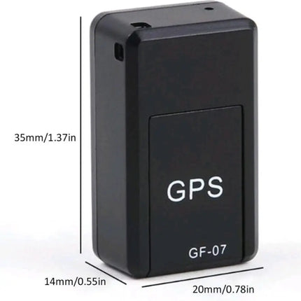 Mini GPS Gf07 Rastreo Tiempo Real Satélite Micrófono Imán Negro