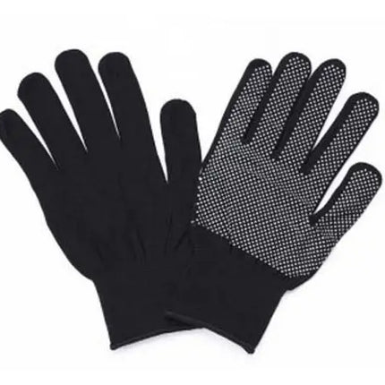 Guante Primera Capa Delgado Engomado Trekking, Ciclismo Negro | l y xl