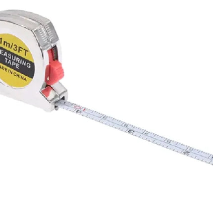 Llavero Mini Cinta Métrica Huincha Regla Metal 1mt Bolsillo