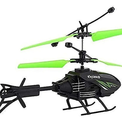 Helicóptero Volador Mini Dron Control Remoto Juguete Sensor Negro