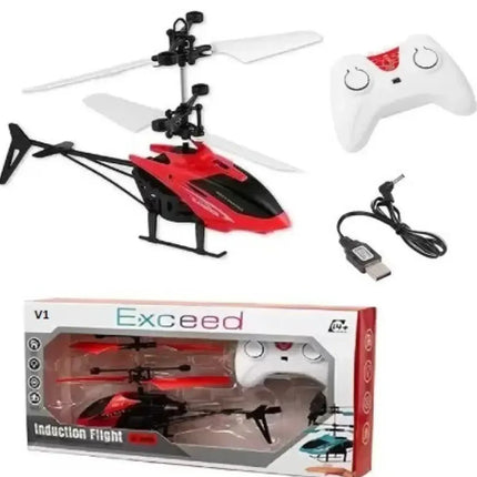 Helicóptero Volador Mini Dron Control Remoto Juguete Sensor Negro