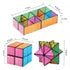 Cubo Infinito Infinity Cube 3d Juguete Antiestrés #2 Color Surtido