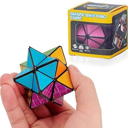 Cubo Infinito Infinity Cube 3d Juguete Antiestrés #2 Color Surtido