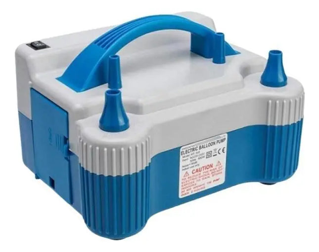 Inflador De Globos Eléctrico Casa Y Estilo 2 Boquillas Portátil
