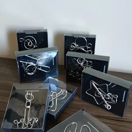8 X Juego Ingenio, Puzzle Pasa Tiempo Iq, Juego Lógica
