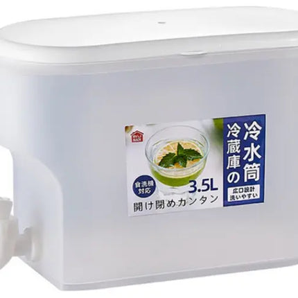 Jarra Dispensador Limonada Bebida Agua Nevera Grifo 3500 Ml