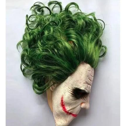 Disfraz Mascara Joker Guason Halloween Cosplay Terror Látex Adulto