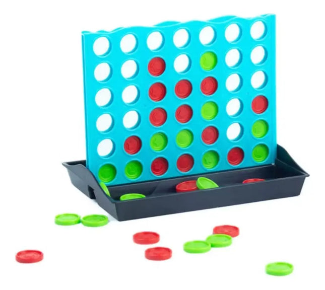 Juego Connect Conecta 4 Forma 4, Juego De Mesa, Estrategia