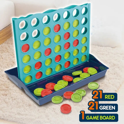 Juego Connect Conecta 4 Forma 4, Juego De Mesa, Estrategia