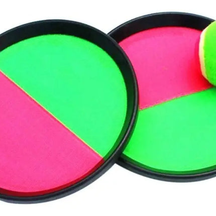 Juego Paletas De Playa, Atrapa Pelota Con Velcro, Aire Libre