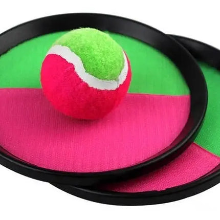 Juego Paletas De Playa, Atrapa Pelota Con Velcro, Aire Libre