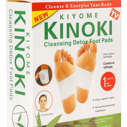10 Parches Desintoxicantes Kinoki Pies Cansancio Kiyumi