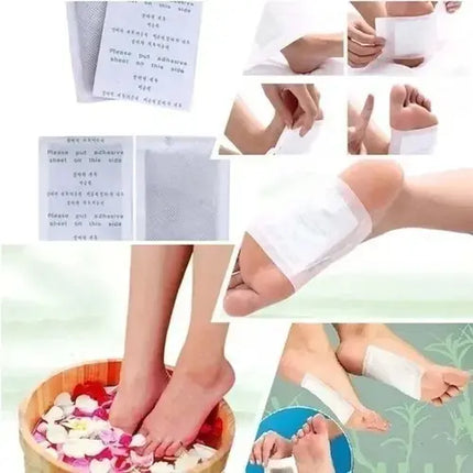10 Parches Desintoxicantes Kinoki Pies Cansancio Kiyumi