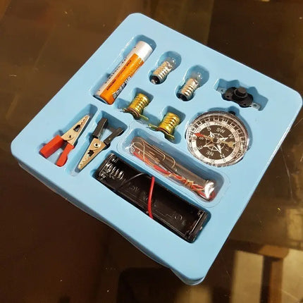 Kit Circuito Eléctrico Escolar 17 Piezas. Juego Científico