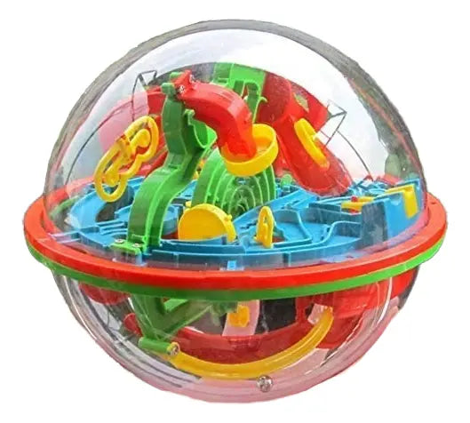 Bola Laberinto 3d, Tamaño Xl, Juguete Didáctico, 100 Niveles