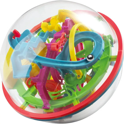 Bola Laberinto 3d, Tamaño Xl, Juguete Didáctico, 100 Niveles