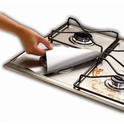 12 Lamina De Aluminio Protector Cocina Estufa Gas Encimera