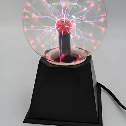 Lampara De Plasma, Sobremesa, Tipo Tesla, Con Rayos