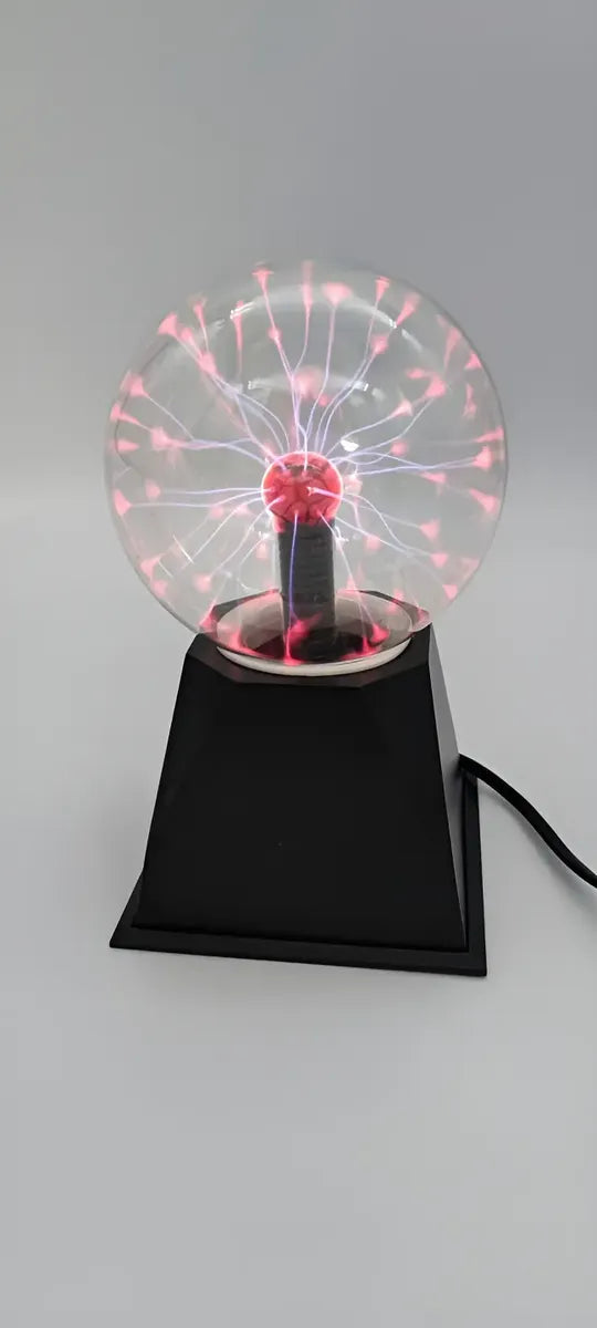Lampara De Plasma, Sobremesa, Tipo Tesla, Con Rayos