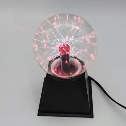 Lampara De Plasma, Sobremesa, Tipo Tesla, Con Rayos