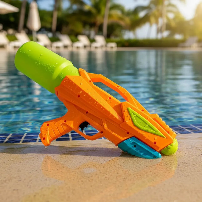 Pistola Lanza Agua A Chorro Por Bombeo, 38cms Niños #7