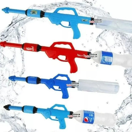Pistola De Agua 49,5cms, Pistola Lanza Agua Para Botella Al Azar