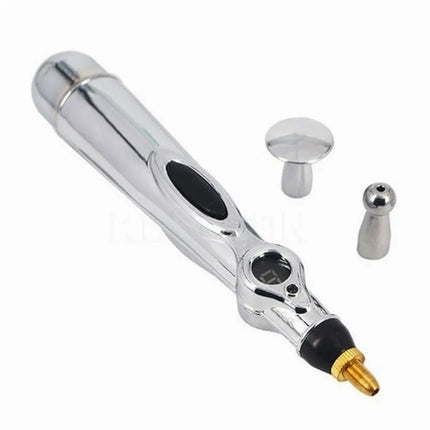 Lápiz Masajeador Electro físico Acupuntura Portátil + Gel