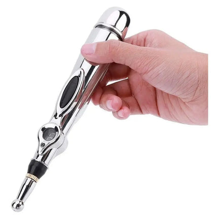 Lápiz Masajeador Electro físico Acupuntura Portátil + Gel