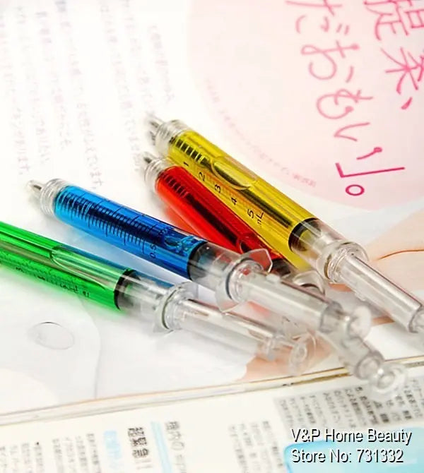 Jeringas , Lápiz Medico, Enfermera, Veterinario X Docena 5 mL