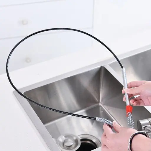 Destapa Cañerías Laucha Destapador Desagüe Con Agarre 1.6mts