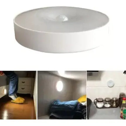 Luz Led Inteligente Inducción Night Light 3000 Lm Recargable 800 Mah Blanco